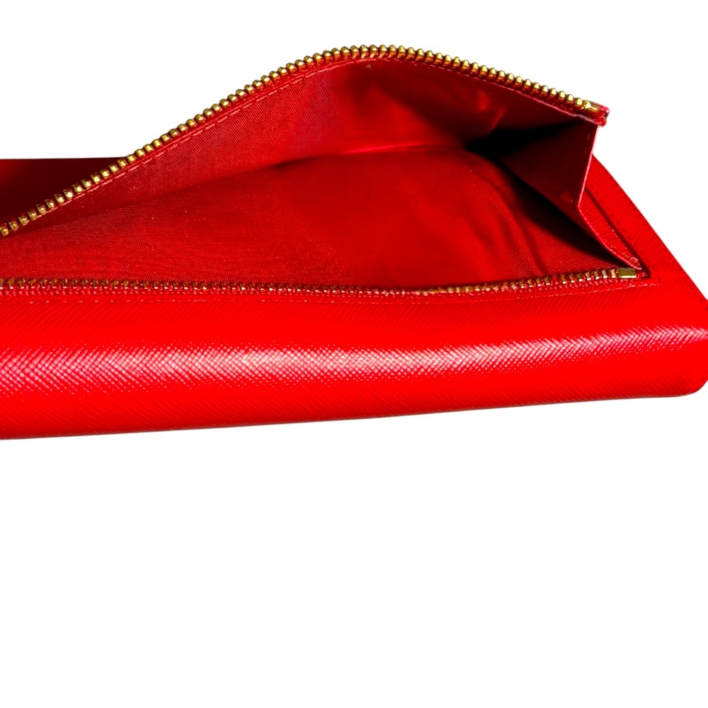 Prada Safiano Leather Ted with ribbon bow and flap closure excellent condition - Picture 12 of 14